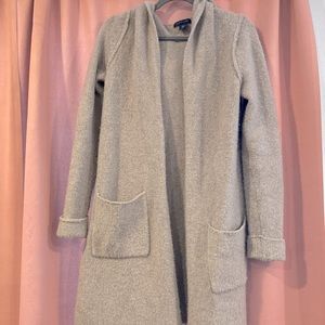Tahari Long Sleeve Knee Length Cardigan